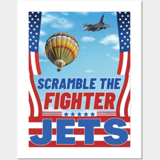 Scramble The Fighter Jets Posters and Art